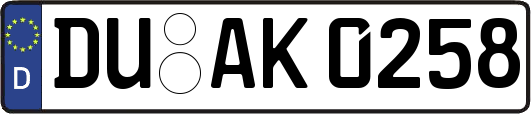 DU-AK0258