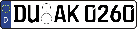DU-AK0260
