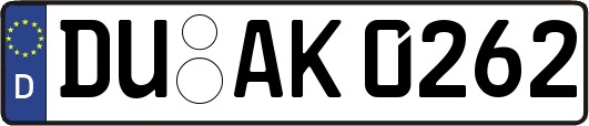 DU-AK0262