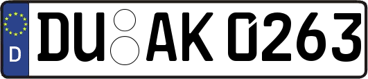 DU-AK0263