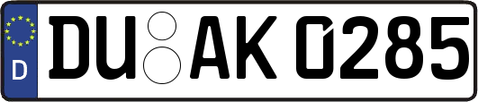 DU-AK0285