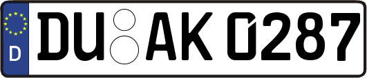 DU-AK0287