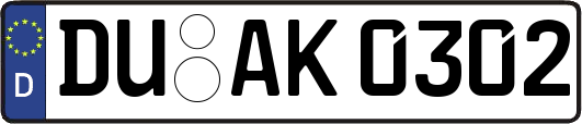 DU-AK0302