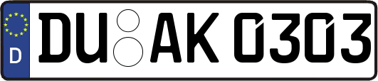 DU-AK0303
