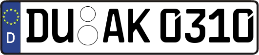 DU-AK0310