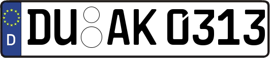 DU-AK0313