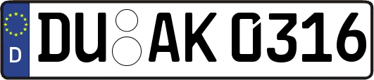 DU-AK0316