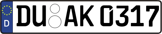 DU-AK0317