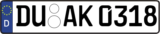 DU-AK0318