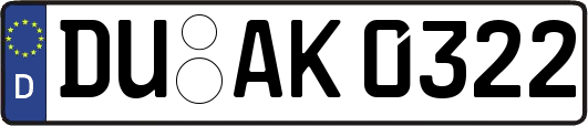 DU-AK0322