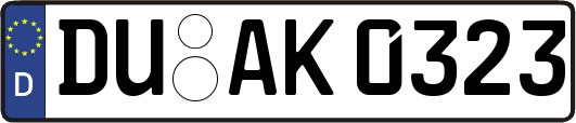 DU-AK0323