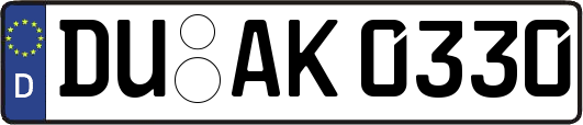 DU-AK0330