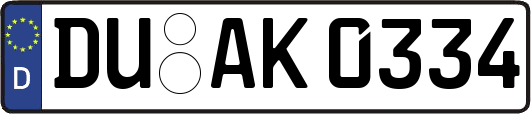 DU-AK0334