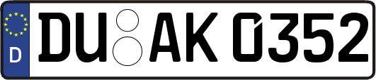DU-AK0352