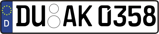 DU-AK0358