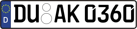 DU-AK0360