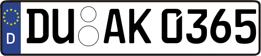 DU-AK0365