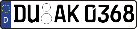 DU-AK0368