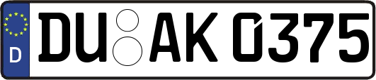 DU-AK0375