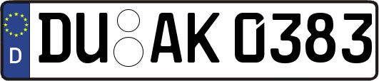 DU-AK0383