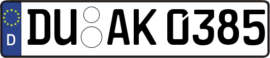 DU-AK0385