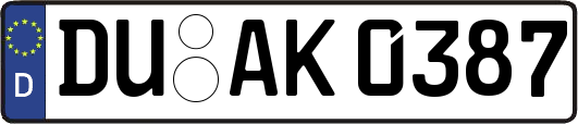 DU-AK0387