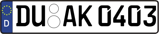 DU-AK0403