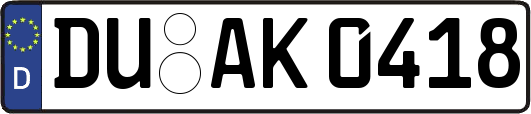 DU-AK0418