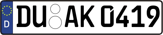 DU-AK0419
