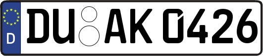 DU-AK0426