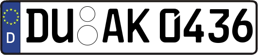 DU-AK0436
