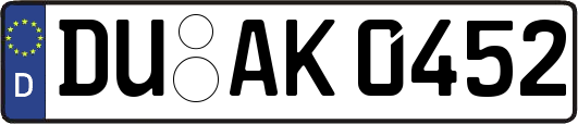 DU-AK0452