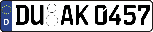 DU-AK0457