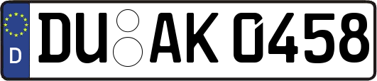 DU-AK0458