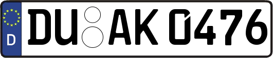 DU-AK0476