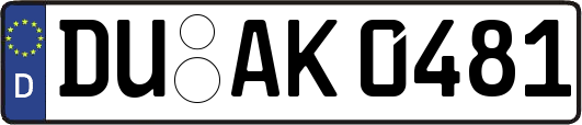 DU-AK0481