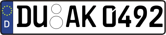 DU-AK0492