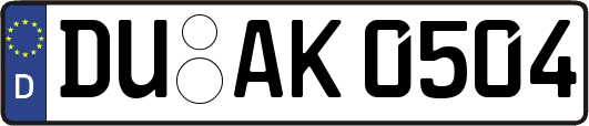 DU-AK0504