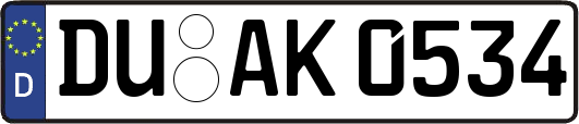 DU-AK0534