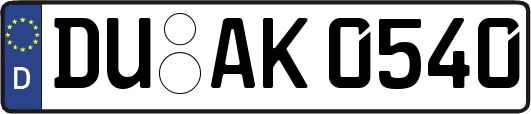 DU-AK0540