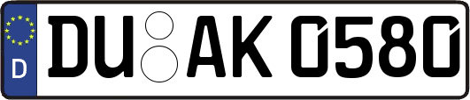 DU-AK0580