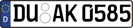 DU-AK0585