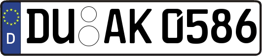DU-AK0586