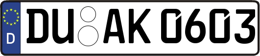 DU-AK0603