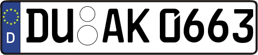 DU-AK0663