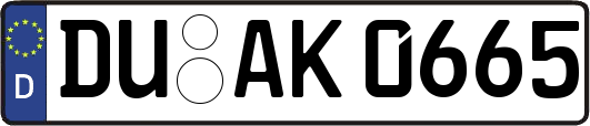 DU-AK0665