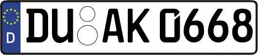 DU-AK0668