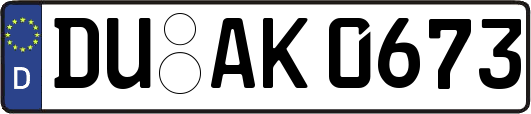 DU-AK0673