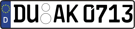 DU-AK0713