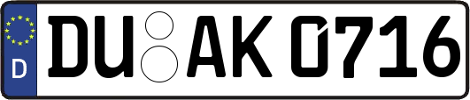 DU-AK0716